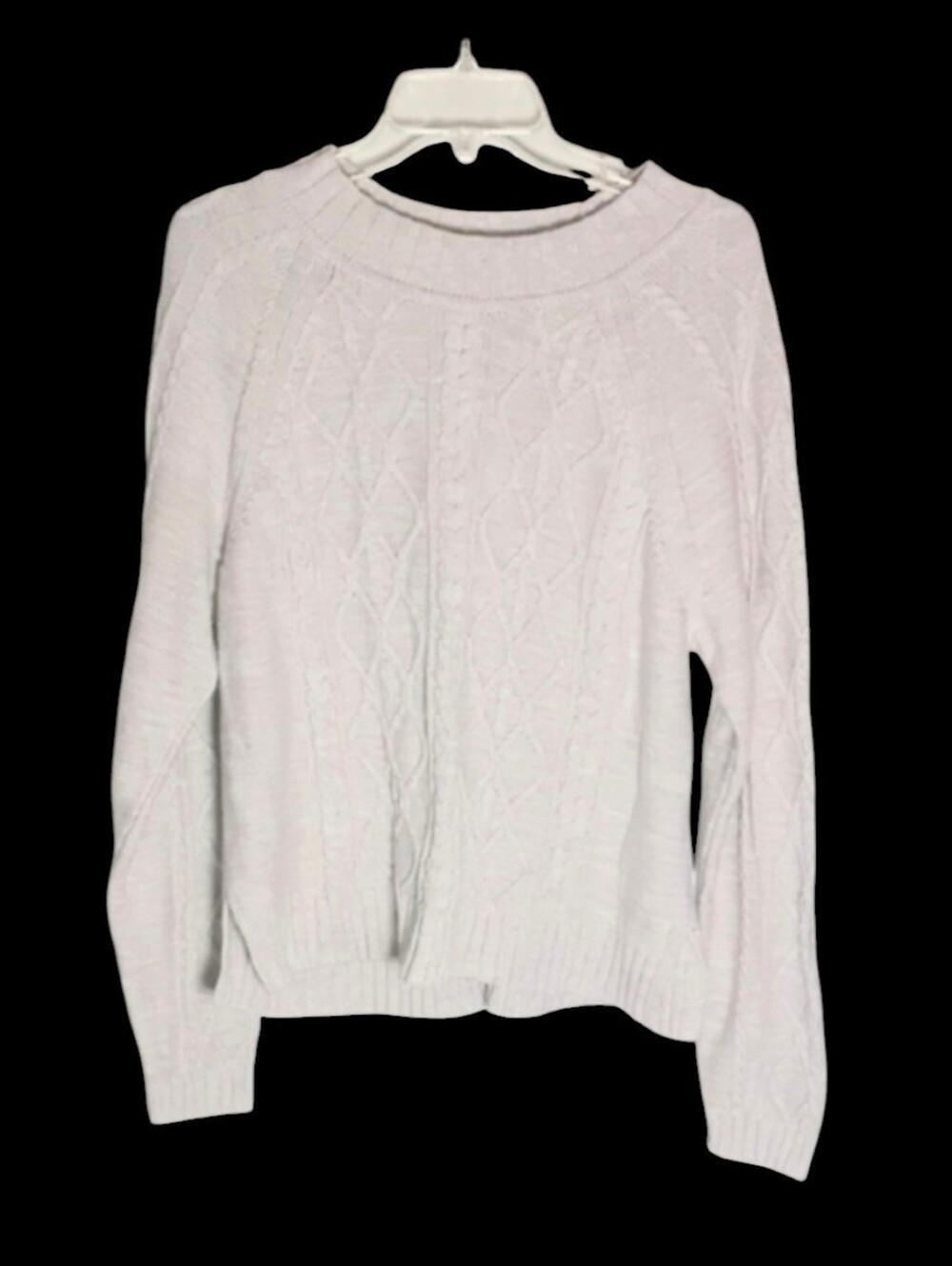 Gap Women's Fisherman Sweater Cable Knit Preppy Quiet Luxury Nautical Coastal XL